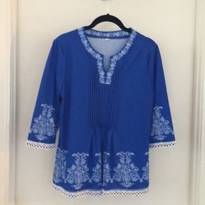 3/4 sleeve blouse